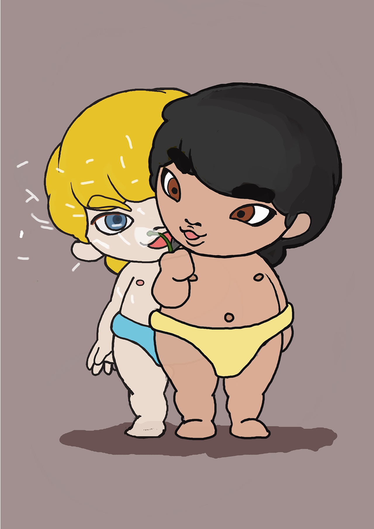 海尔兄弟是小胖子2