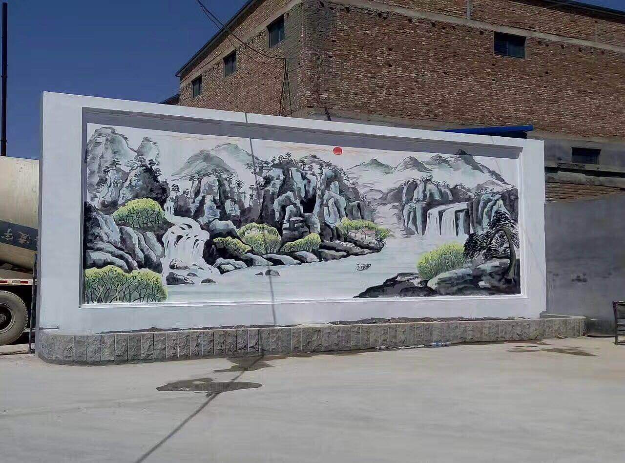 大型影背墙彩绘（图ZMTE5NDc0NDI4） - 绘画 - 站酷设计师丛林薇薇原创素材 - 站酷ZCOOL