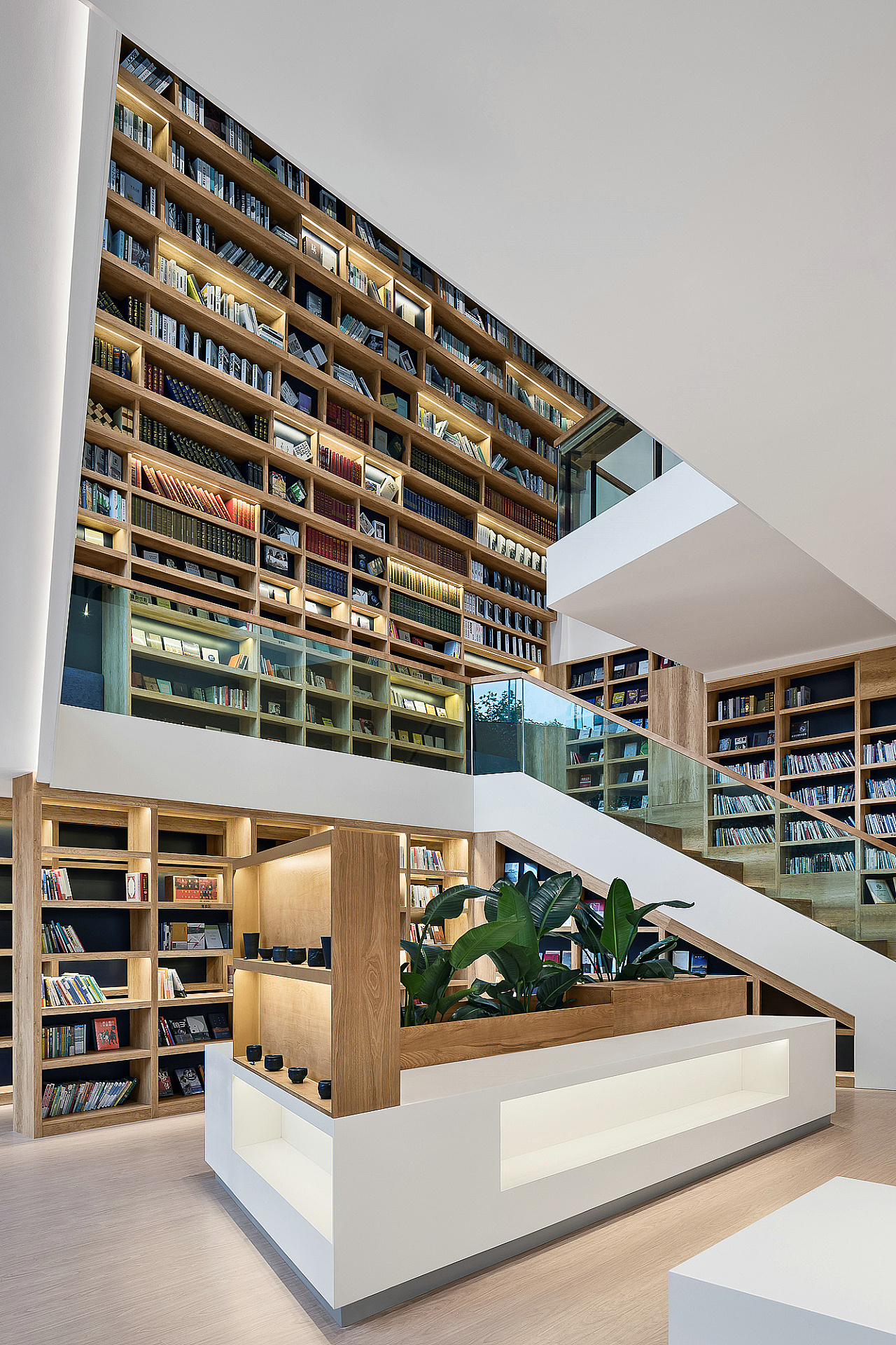 书吧案例（图ZMjcxMjYzNDYw） - 商业空间设计 - 站酷设计师设计师小美原创素材 - 站酷ZCOOL