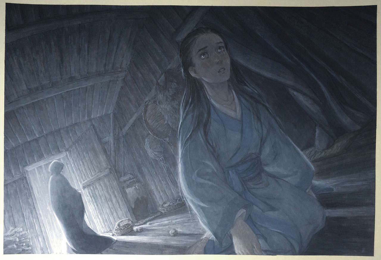 新国画|漫画最后一话原稿 | 原创手绘国风漫画