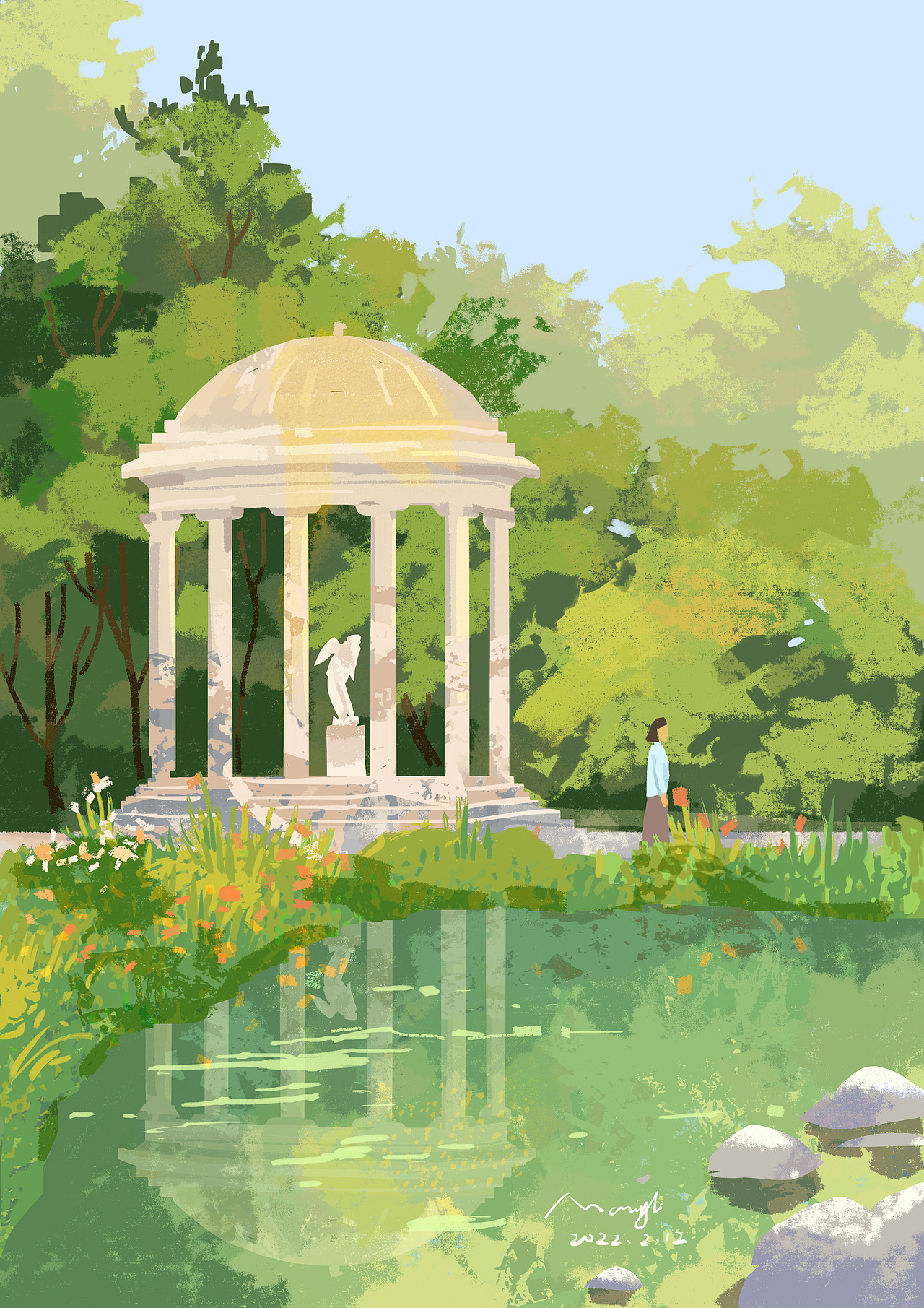 春（图ZMjg4NTY4MDI0） - 创作习作 - 站酷设计师麗_MARYLI原创素材 - 站酷ZCOOL