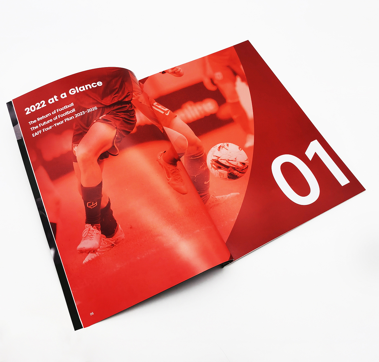 EAFF东亚足球联合会2022年报画册设计（图ZMzQ0MjE5Nzc2） - 书籍/画册 - 站酷设计师橙时品牌设计原创素材 - 站酷ZCOOL