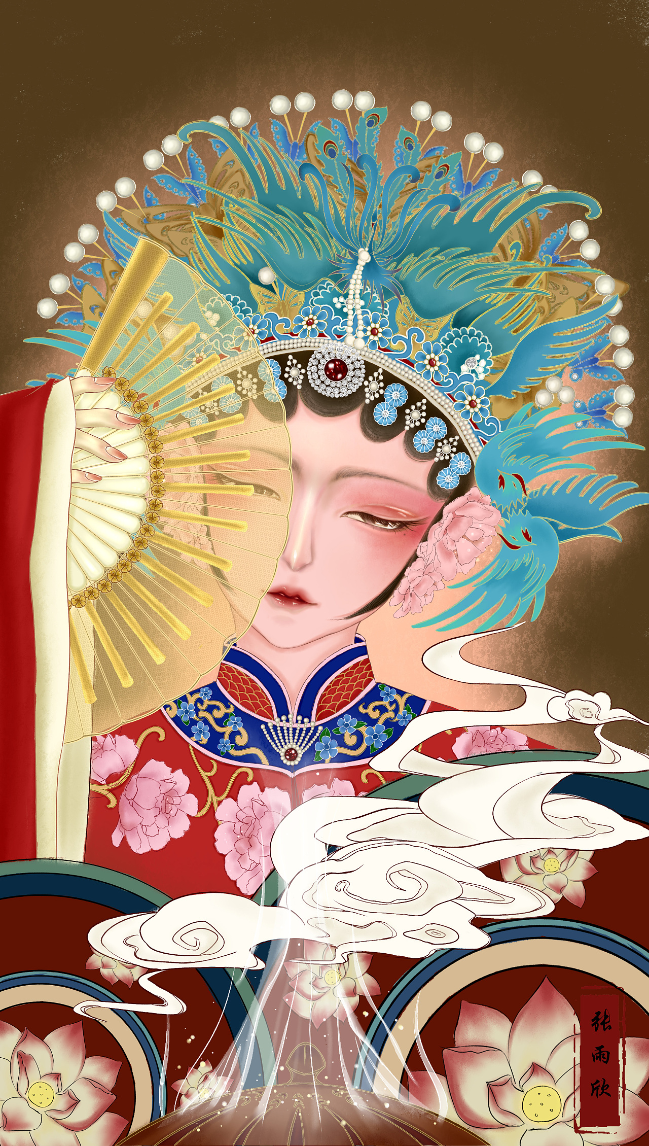 戏子|插画|创作习作|三森七海 - 原创作品 - 站酷 (zcool)