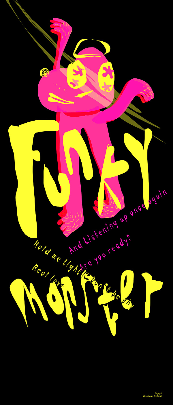 funky monster.enjoy it