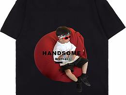 一件定制INS潮牌Tee