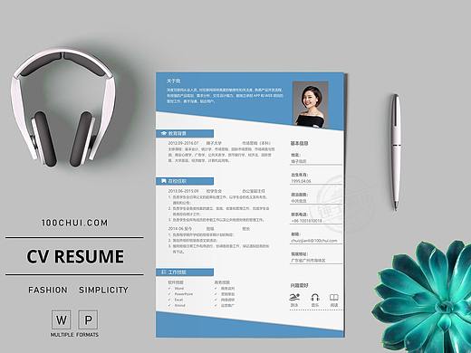 个性精美简历模板