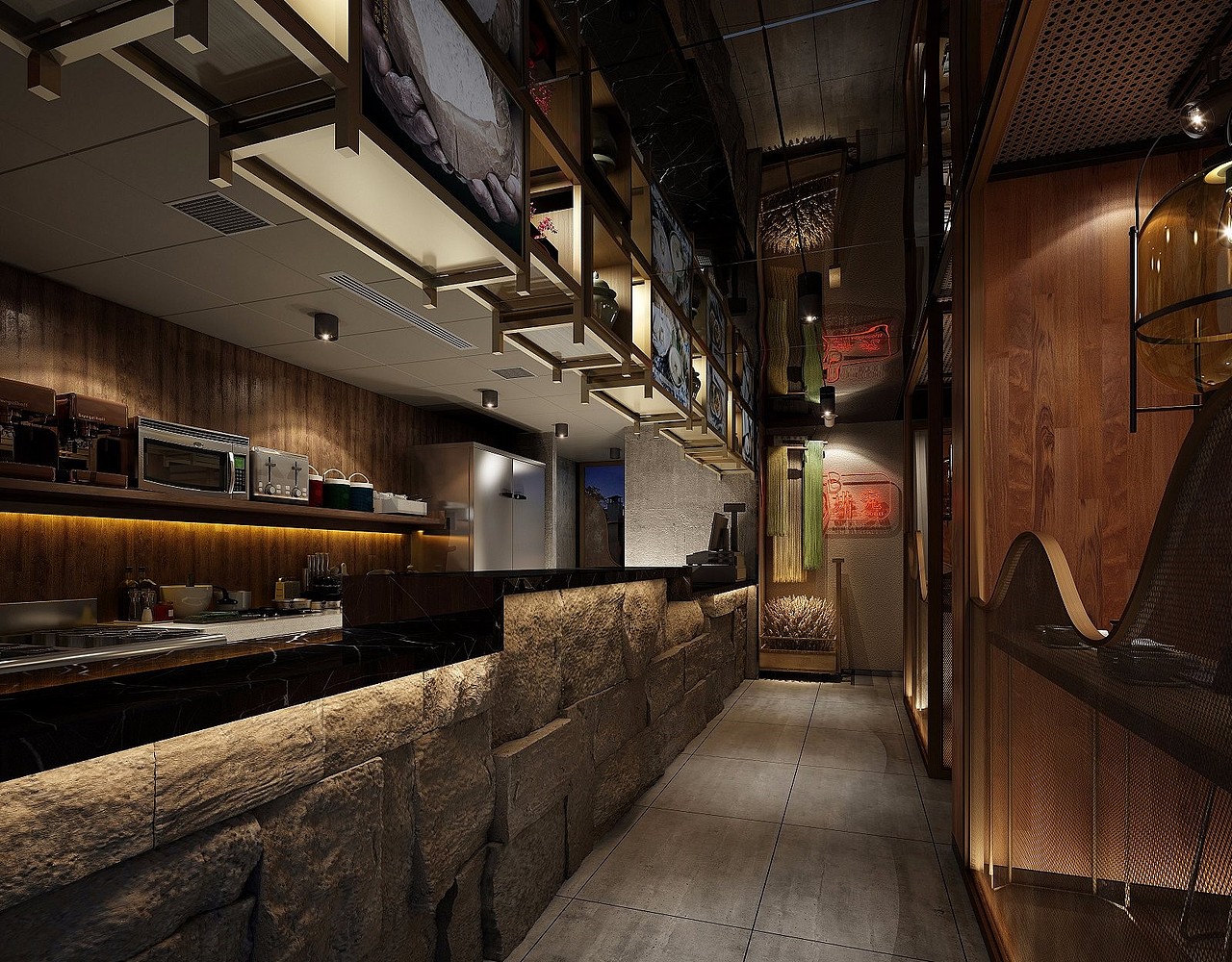 轻奢主义连锁餐厅设计