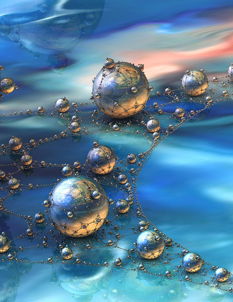 三维分形艺术专辑 一 3d fractal|纯艺术|绘画|画分形的修道妖 - 原创