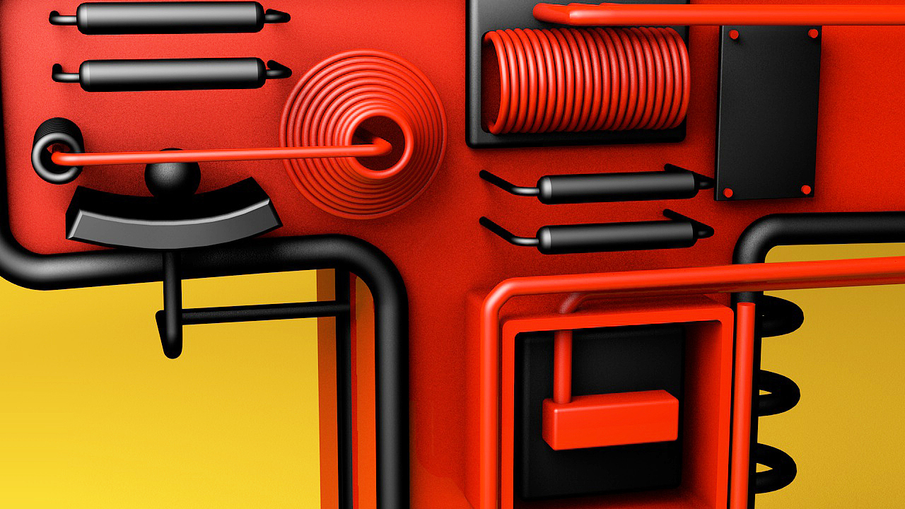 C4D初级造型字练习（图ZMTM3Mjg2MDM2） - 其他三维 - 站酷设计师rocona原创素材 - 站酷ZCOOL