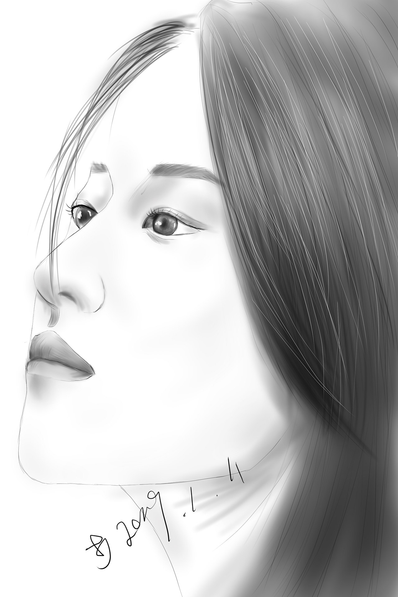 人物练习（图ZMTQxNzA3Mzky） - 创作习作 - 站酷设计师Z91246781原创素材 - 站酷ZCOOL