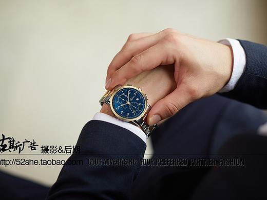 淘宝图片摄影拍照精修商业珠宝手表广告修片男士手表