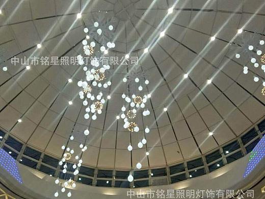 中庭天花吊顶景观灯饰   铭星灯饰工厂  专业定制