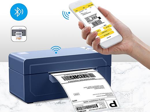 亚马逊热卖 电子打标机渲染设计