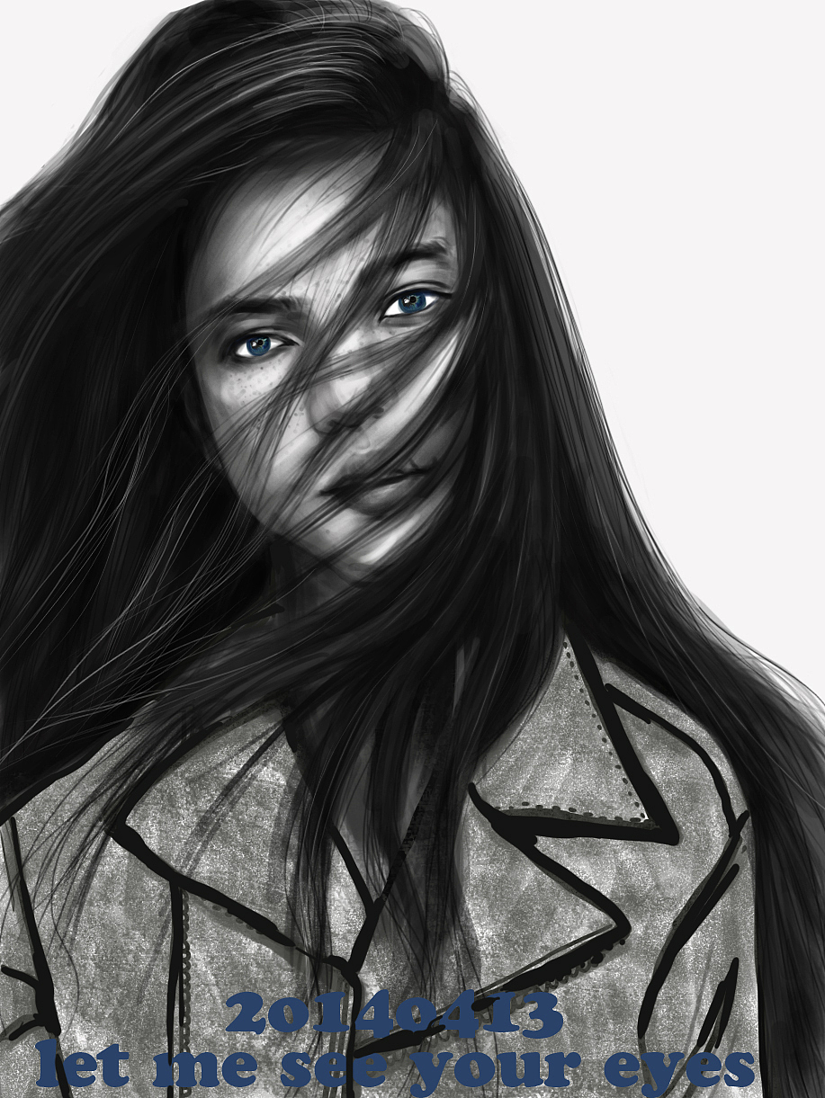 让我看到你的眼睛（图ZMTU1MjM5MDQ=） - 概念设定 - 站酷设计师曾小墨原创素材 - 站酷ZCOOL