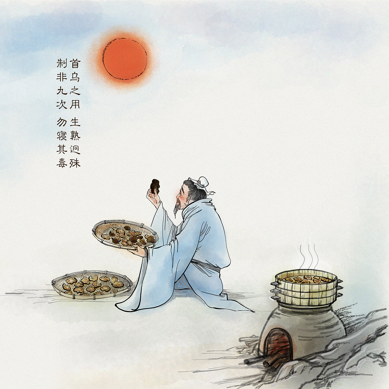 中医药画册封面图