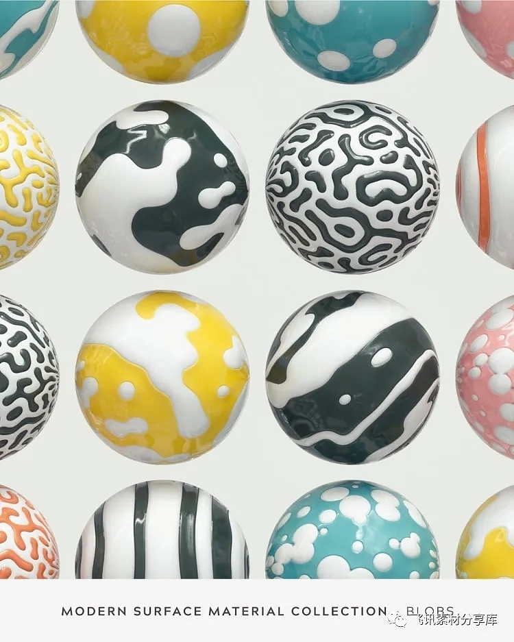 GSG灰猩猩阿诺德Octane Redshift C4D材质预设