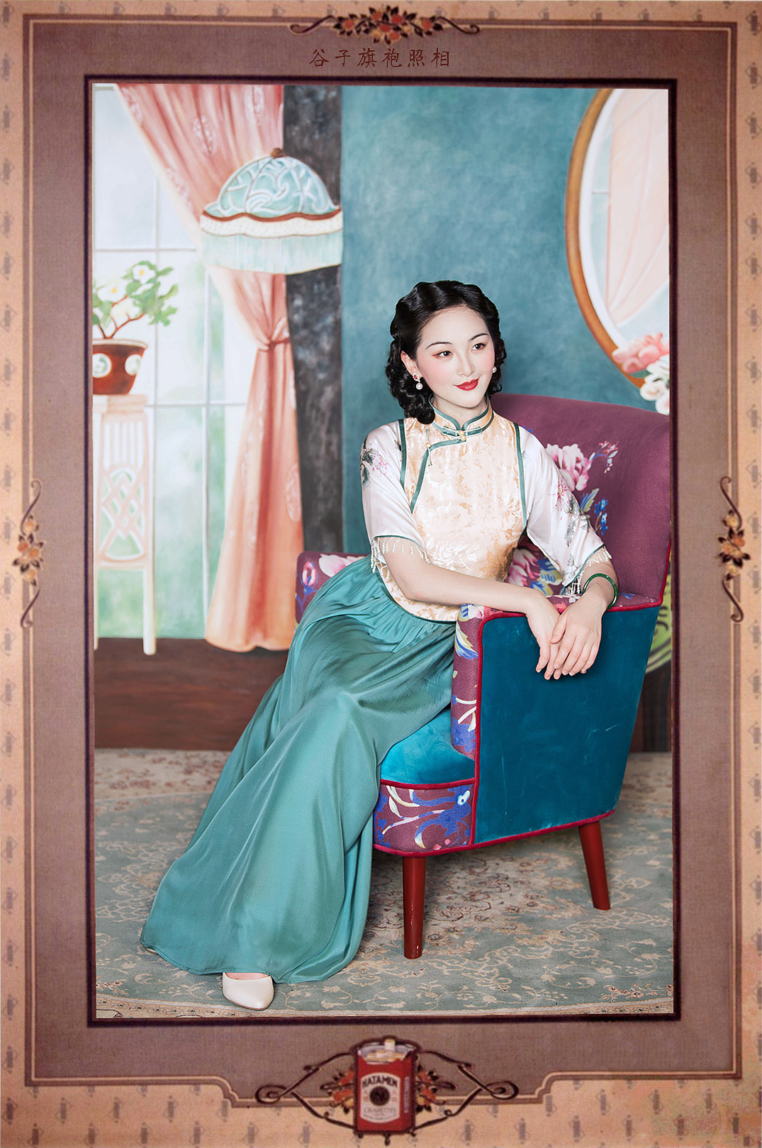 新画报（图ZMjEzOTQzMDI4） - 人像摄影 - 站酷设计师谷子旗袍照相原创素材 - 站酷ZCOOL