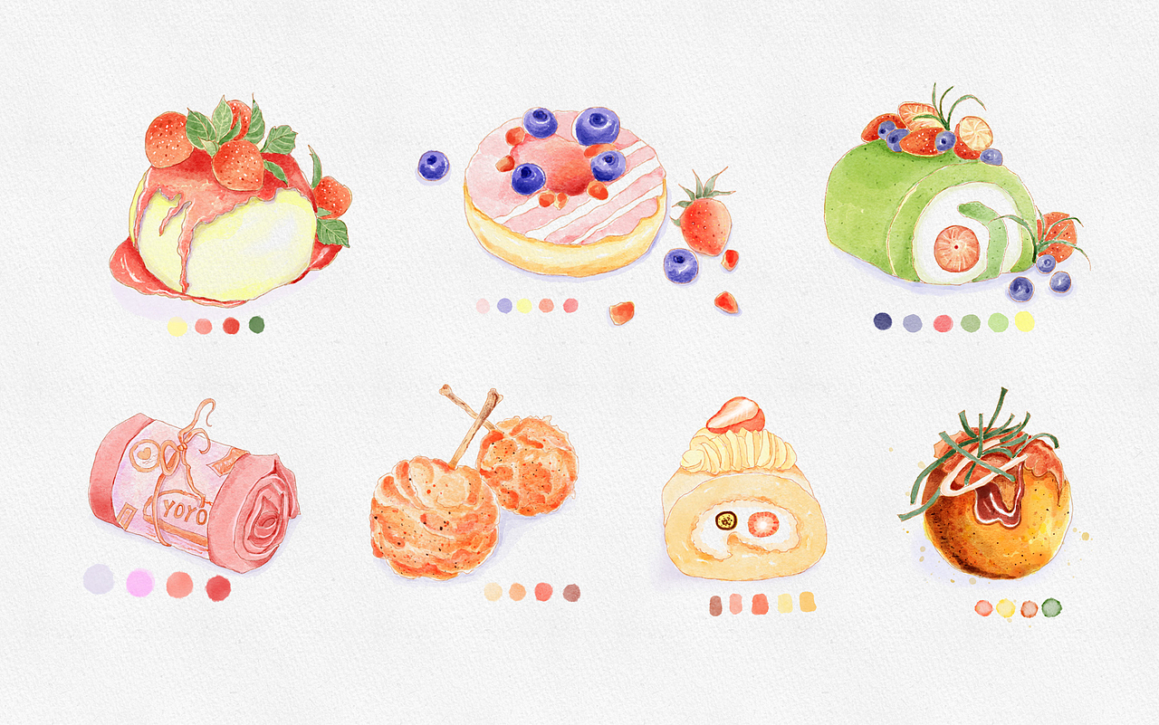 8月练习（图ZMjIxODY0NjI4） - 创作习作 - 站酷设计师YoYo_ing原创素材 - 站酷ZCOOL