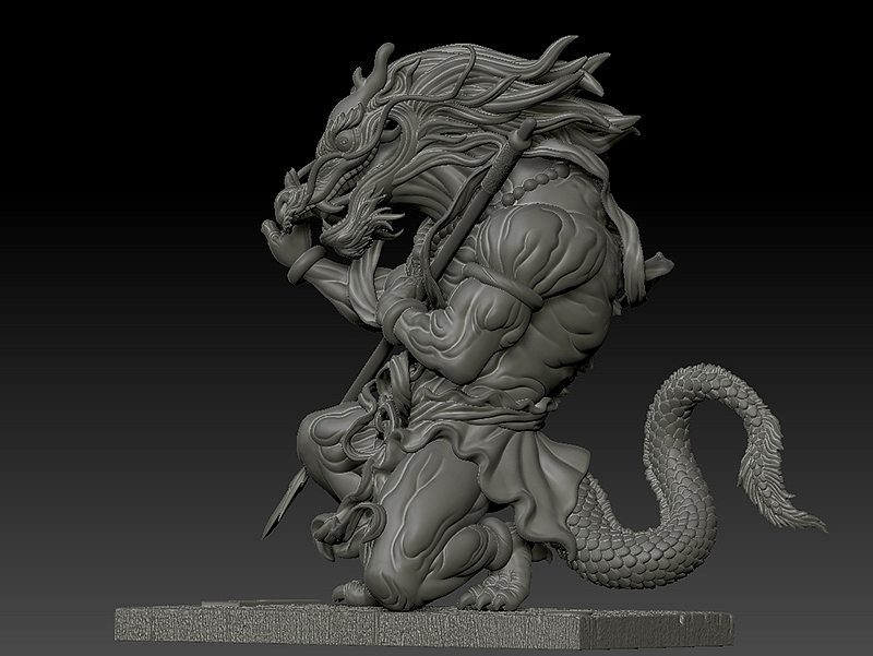 云中神龙——十二地支铜兽《麟甲云中仙》