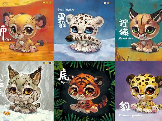 【野生CAT集】大猫 狞猫猞猁 薮猫兔狲 虎狮豹 