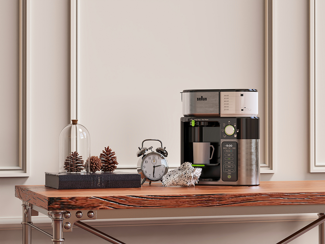 暑假学员优秀作品欣赏——咖啡机机建模渲染（图ZMjg0NDM3NjM2） - 生活用品 - 站酷设计师卓尔谟丨随意汉化原创素材 - 站酷ZCOOL