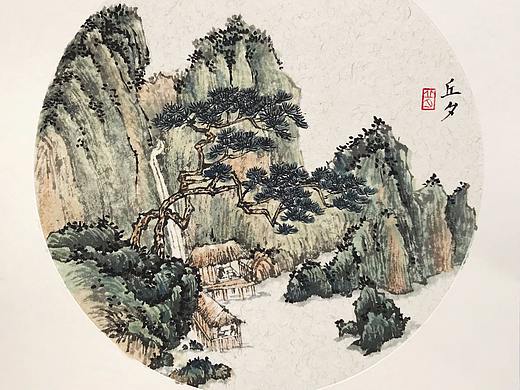 中国画山水