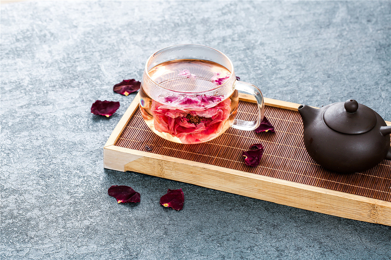 玫瑰花茶拍摄_海伟电商摄影-站酷zcool