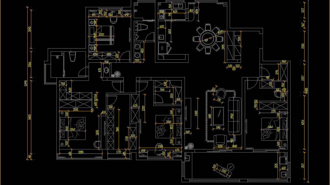 家装全套施工图