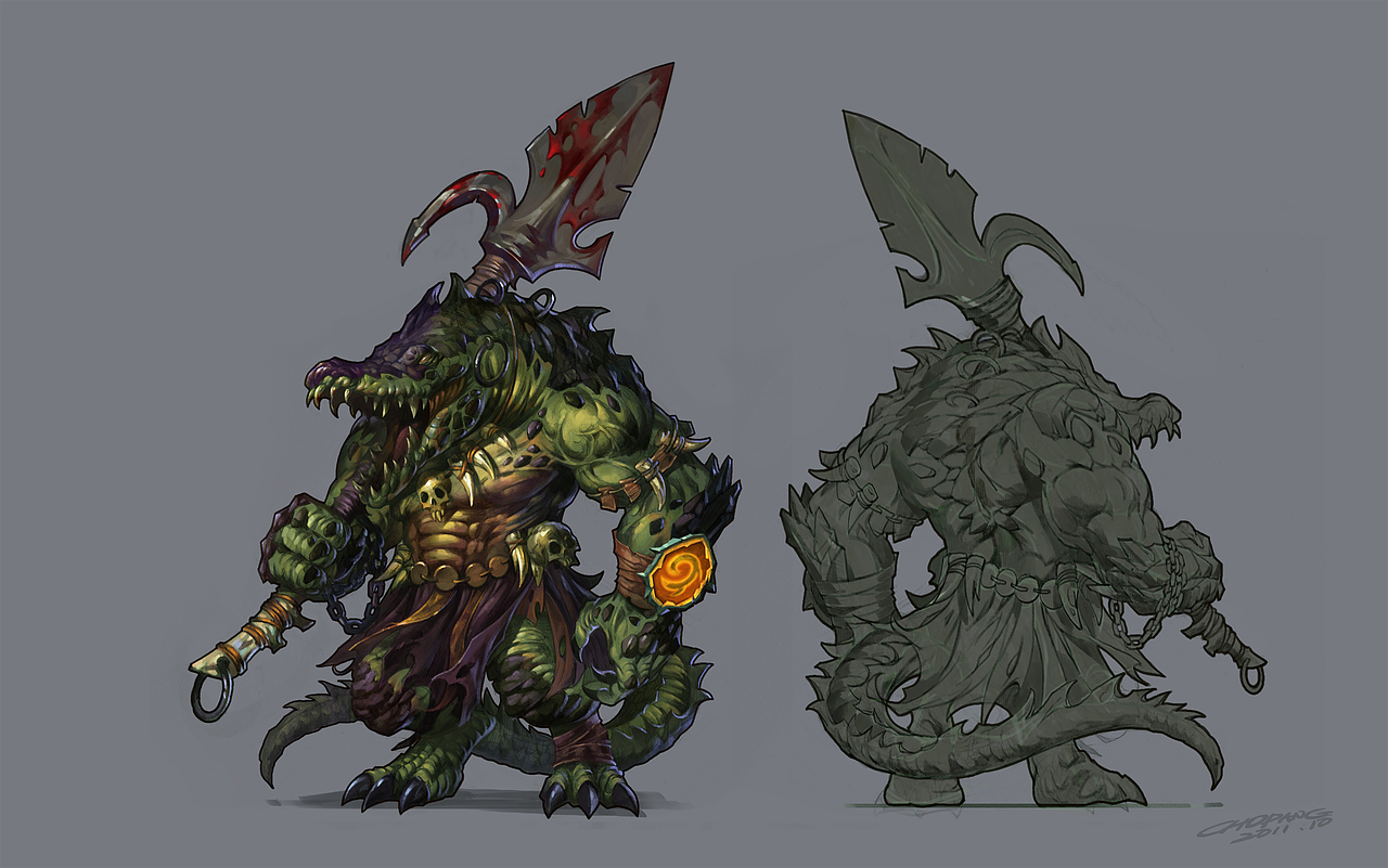 2011-2012《魔法哈奇》之怪物设计 #1|插画|游戏原画|皮诺曹pinotsao