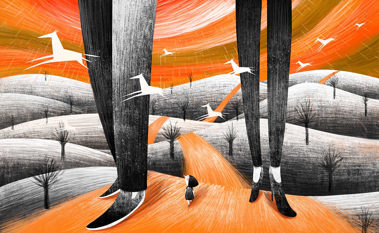 早早的更新（图ZMTU4ODU3NzUy） - 艺术插画 - 站酷设计师早禾村人原创素材 - 站酷ZCOOL