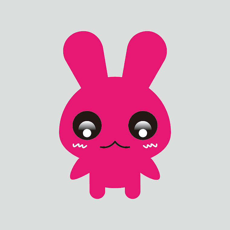 一款小兔子形象设计