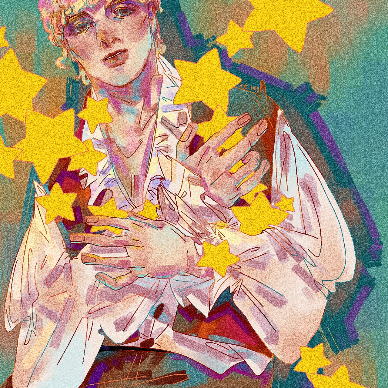 【插画合集】摇滚莫扎特星星系列（图ZMjM0MjA4MTg0） - 商业插画 - 站酷设计师佐佑Chalzea原创素材 - 站酷ZCOOL