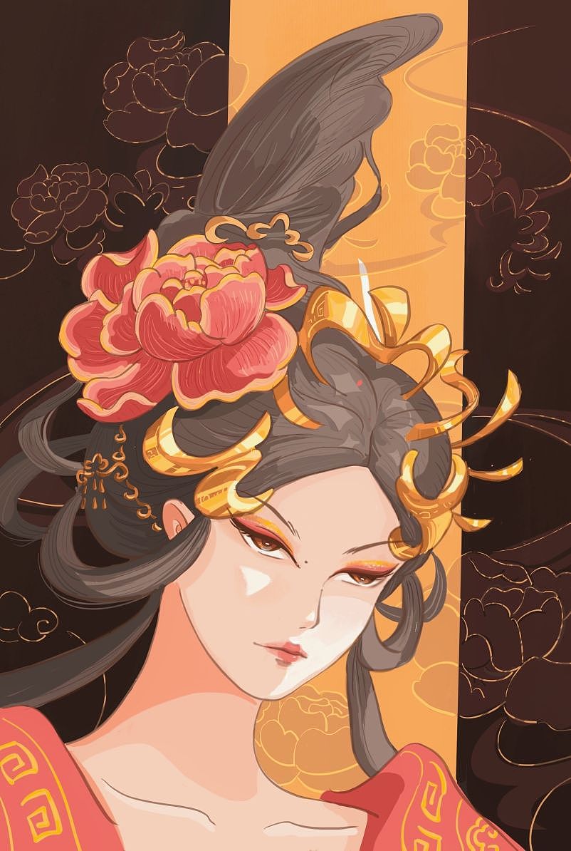 女头 古风（图ZMzM5MDc2OTQ0） - 概念设定 - 站酷设计师江书清原创素材 - 站酷ZCOOL