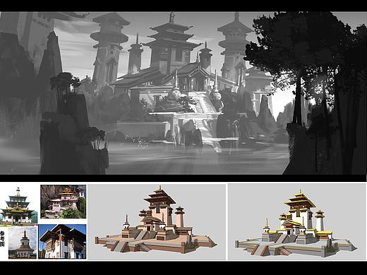 场景原画（工作室学员们的作品）