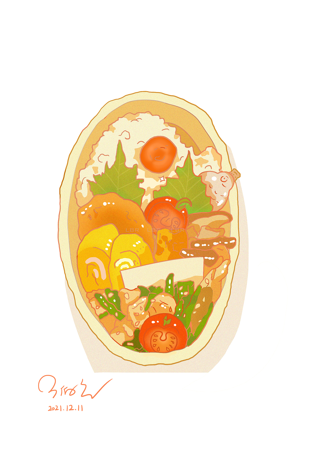 【作业】食品插画练习-新手（图ZMjgxMTQ4OTI0） - 商业插画 - 站酷设计师北极星的画笔原创素材 - 站酷ZCOOL
