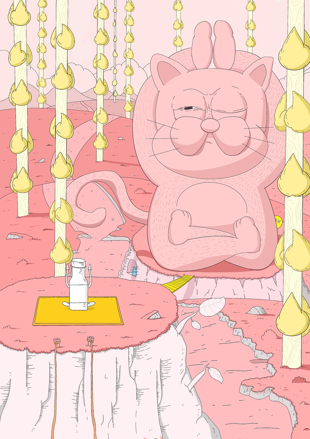 作业插画（图ZMTUzNTk0MDY0） - 创作习作 - 站酷设计师LMings原创素材 - 站酷ZCOOL