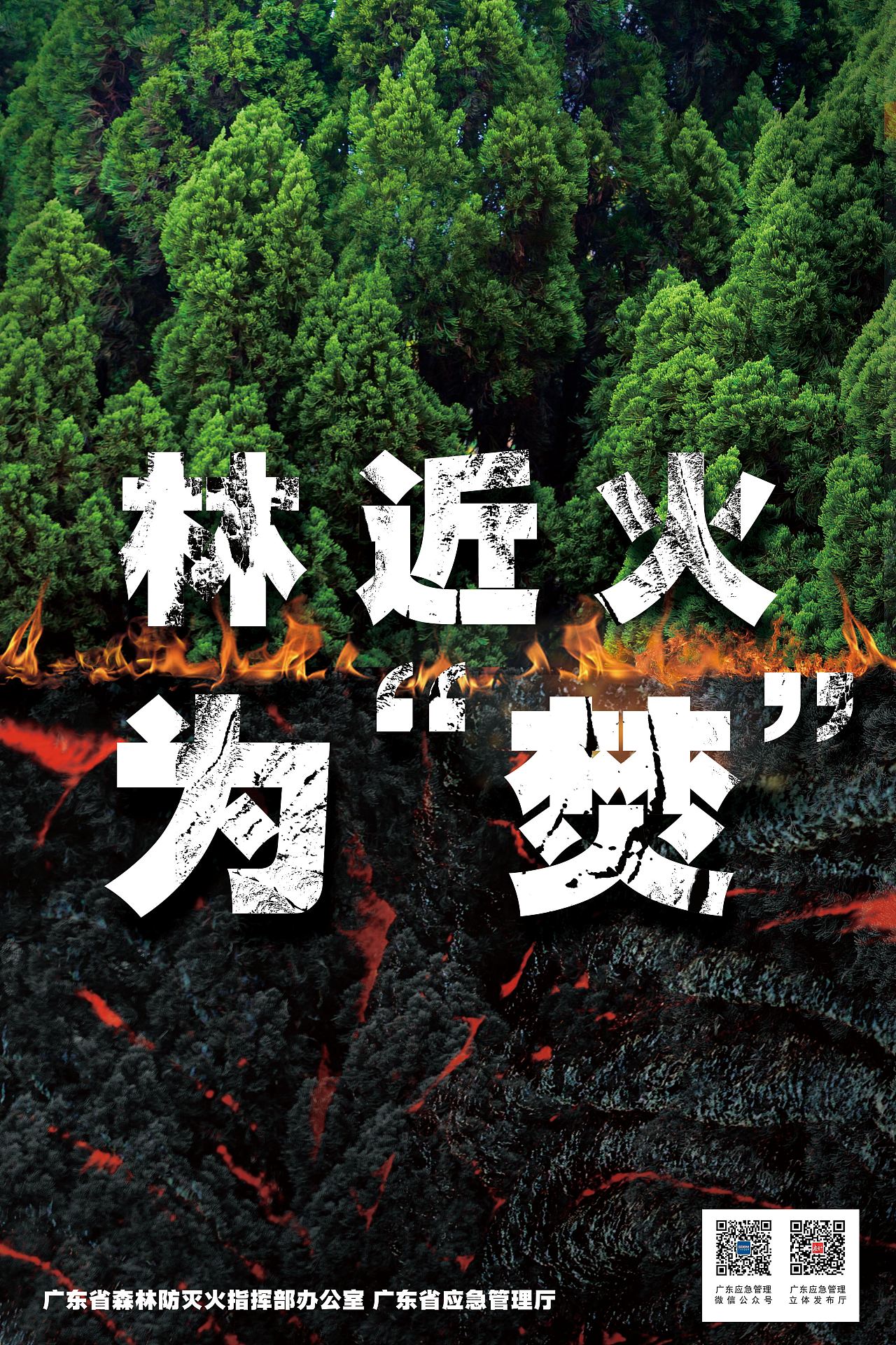 森林防火海报