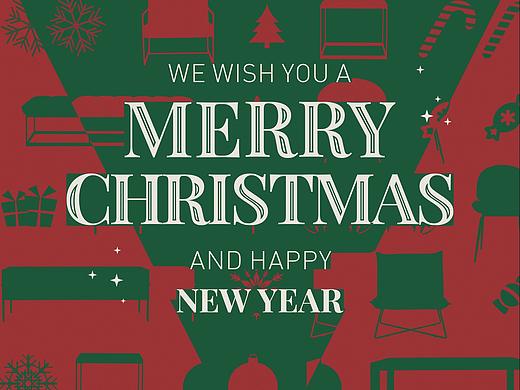 圣诞节贺卡Christmas card