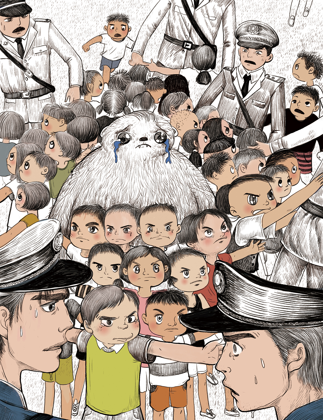 与作家杨鹏合作的插画（图ZMjE5ODk2NDUy） - 儿童插画 - 站酷设计师谛缘花原创素材 - 站酷ZCOOL