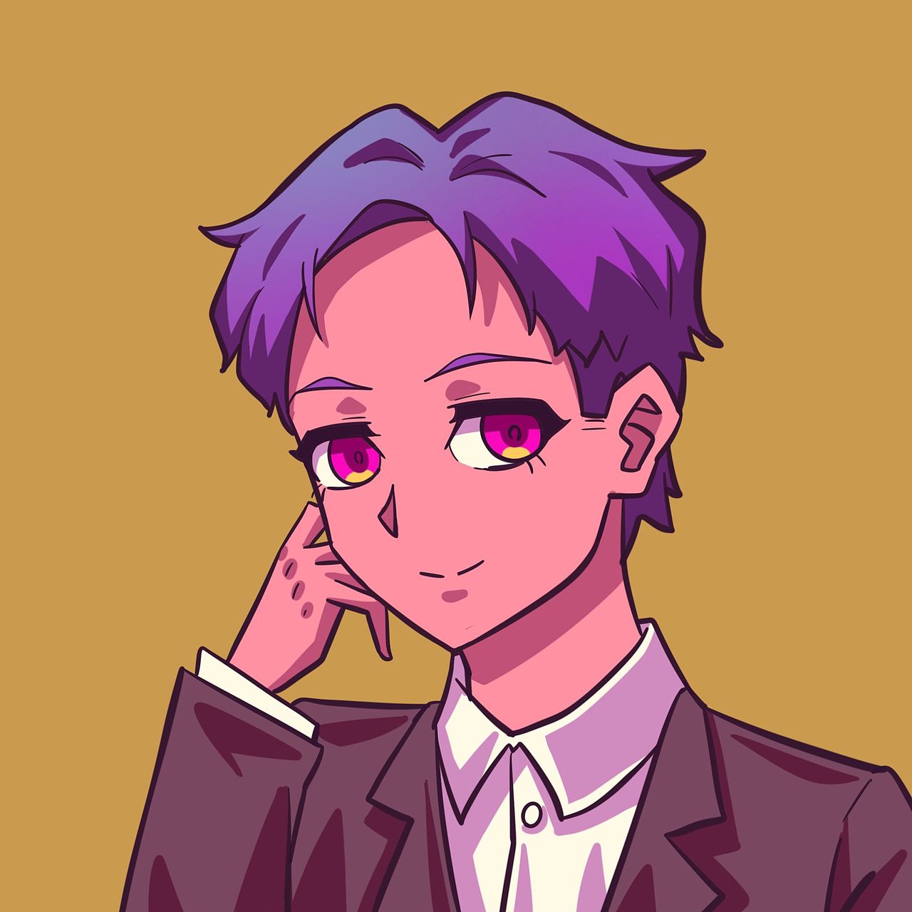 原创头像绘画过程