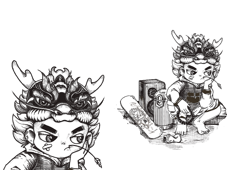 2024龍年IP設(shè)計（圖ZMzQyOTUzMzU2） - 商業(yè)插畫 - 站酷設(shè)計師卉青原創(chuàng)素材 - 站酷ZCOOL