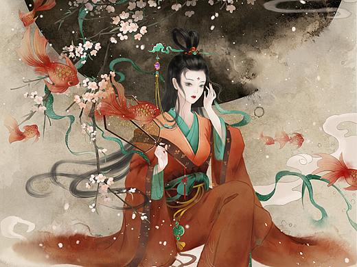 古风人像练习（个人主页-ZNDc2Mjc0MDg=） - 创作习作 - 站酷设计师棠诗ss原创素材 - 站酷ZCOOL