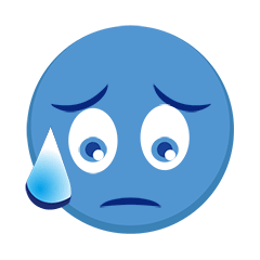 蓝色小脸|动漫|网络表情|黑条文化 - 原创作品 - 站酷 (zcool)