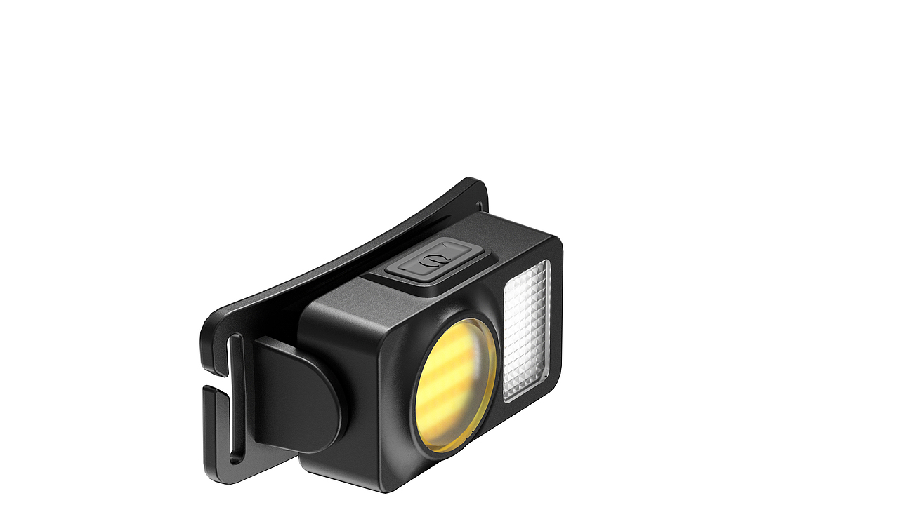 手电筒头灯提灯 产品效果图