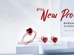 天猫珠宝首饰练习海报