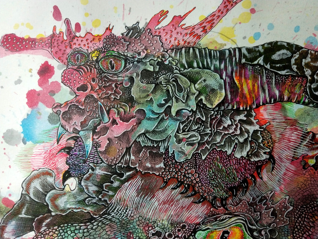 山海经异兽系列之饕餮