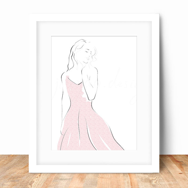 你家啥都不缺,只缺一幅手绘画