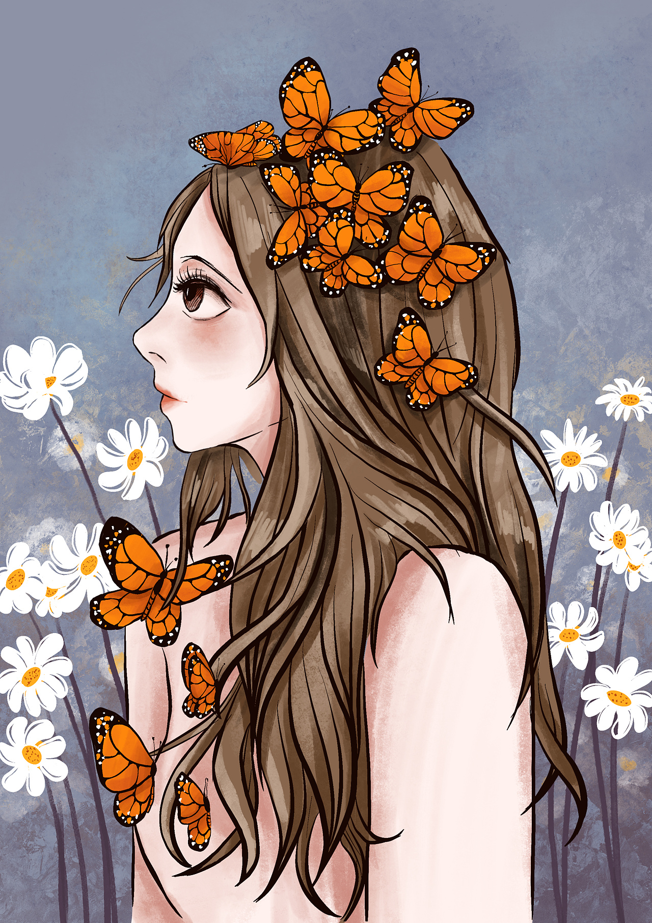 蝴蝶与少女系列