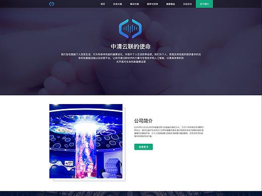 中清云聯(lián)（個(gè)人主頁(yè)-ZMzQ4MjUyNDg=） - 企業(yè)官網(wǎng) - 站酷設(shè)計(jì)師DP9CV00原創(chuàng)素材 - 站酷ZCOOL
