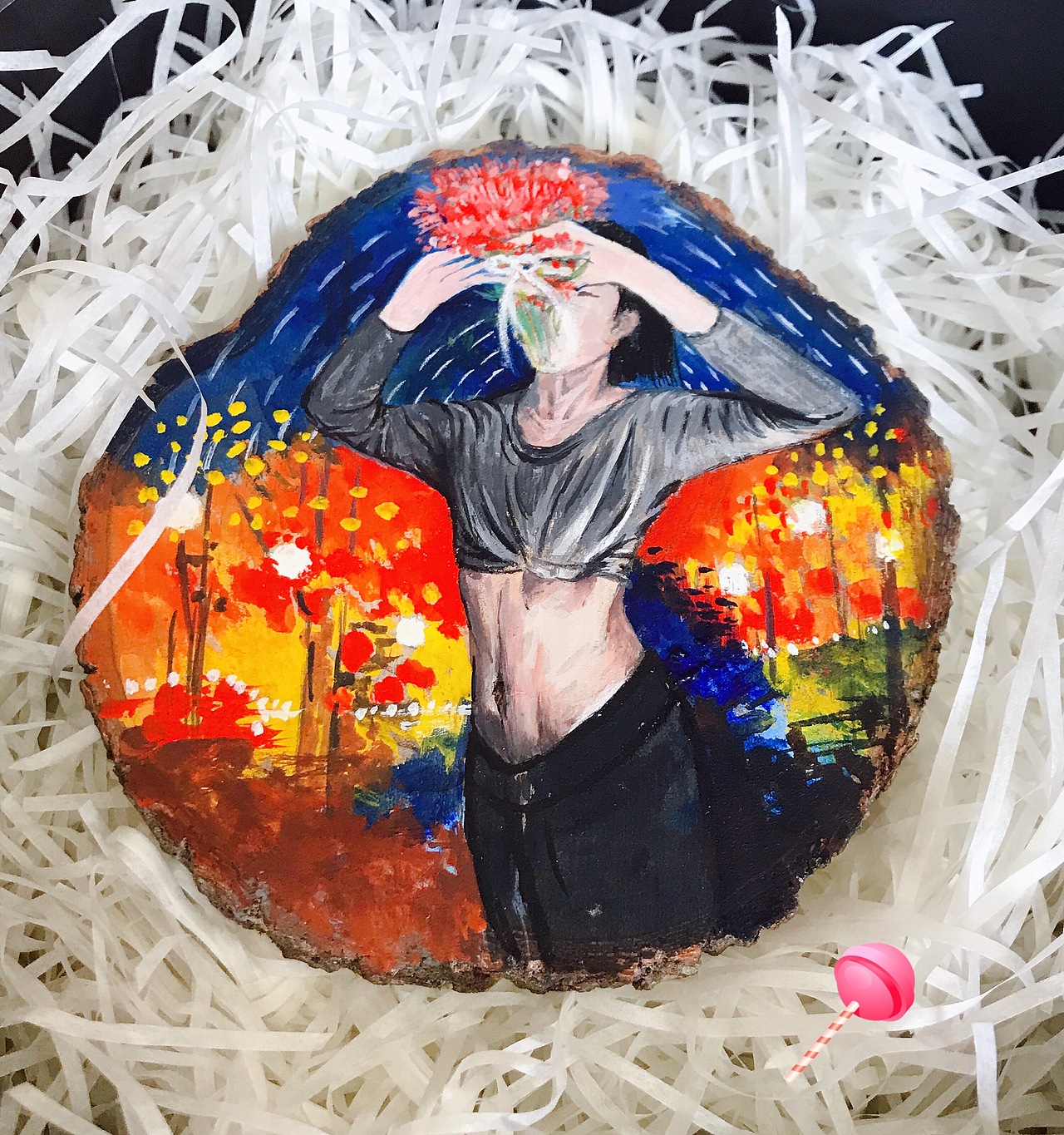 鱼鱼紫玉——来自年轮上的艺术色彩